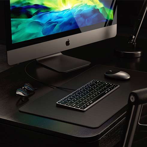 Satechi klávesnica Slim W1 Wired Backlit Keyboard - Space Gray