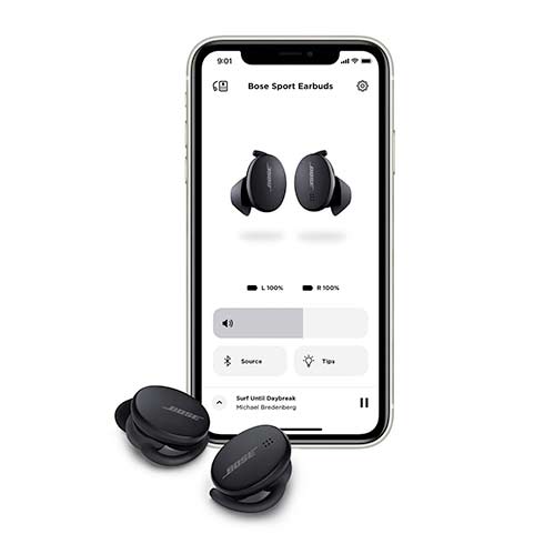 Bose Sport Earbuds, Triple Black sluchátka