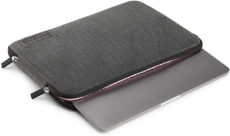 Aiino Stark Sleeve for MacBook Air and Pro 15" and 16" - Black Smoke