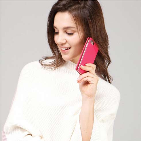 SLG Design puzdro D5 Metal Case pre iPhone 7/8/SE 2020/2022 - Pink