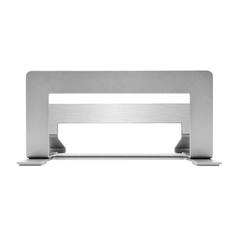 Macally stojan Vertical laptop stand-Silver Aluminium