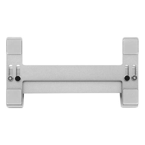 Macally stojan Vertical laptop stand-Silver Aluminium