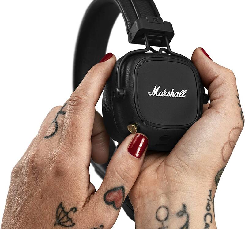 Marshall Major IV - Bluetooth Black slúchadlá