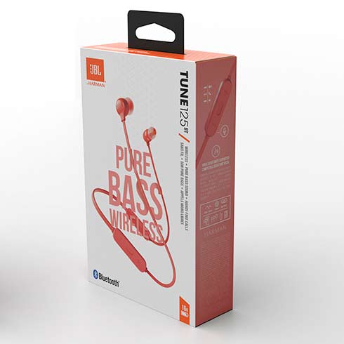 JBL Tune 125BT Coral slúchadlá