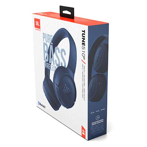 JBL Tune 510BT Blue sluchátka