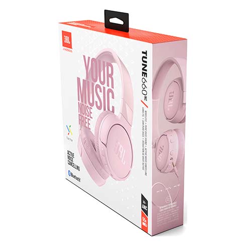 JBL Tune 660BTNC Rose sluchátka