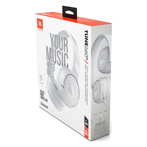 JBL Tune 660BTNC White slúchadlá