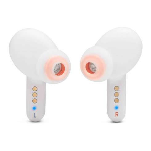 JBL Live Pro + TWS White slúchadlá