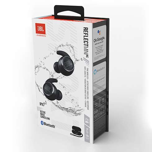 JBL Reflect Mini NC Black slúchadlá