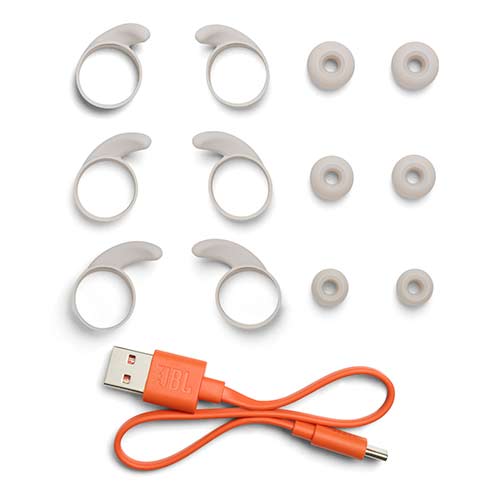 JBL Reflect Mini NC White slúchadlá