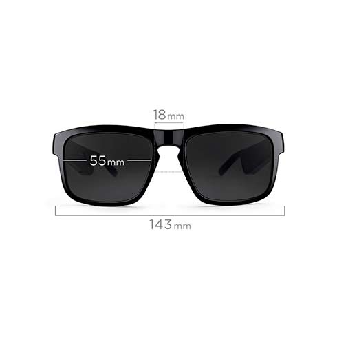 Bose Frames Tenor Black slnečné okuliare
