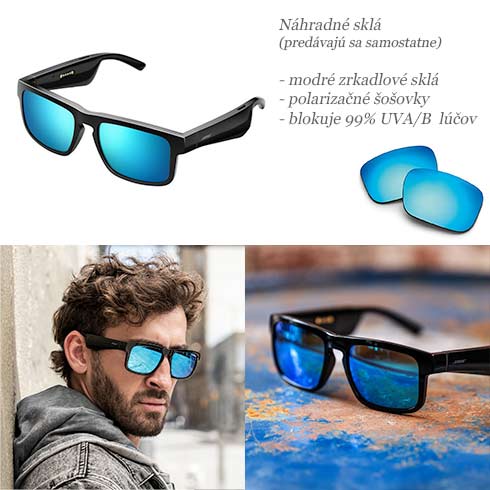 Bose Frames Tenor Black slnečné okuliare