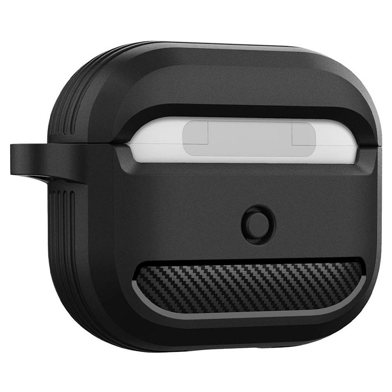 Spigen puzdro Rugged Armor pre Apple Airpods 3 - Matte Black
