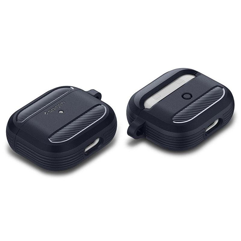 Spigen puzdro Rugged Armor pre Apple Airpods 3 - Charcoal Gray