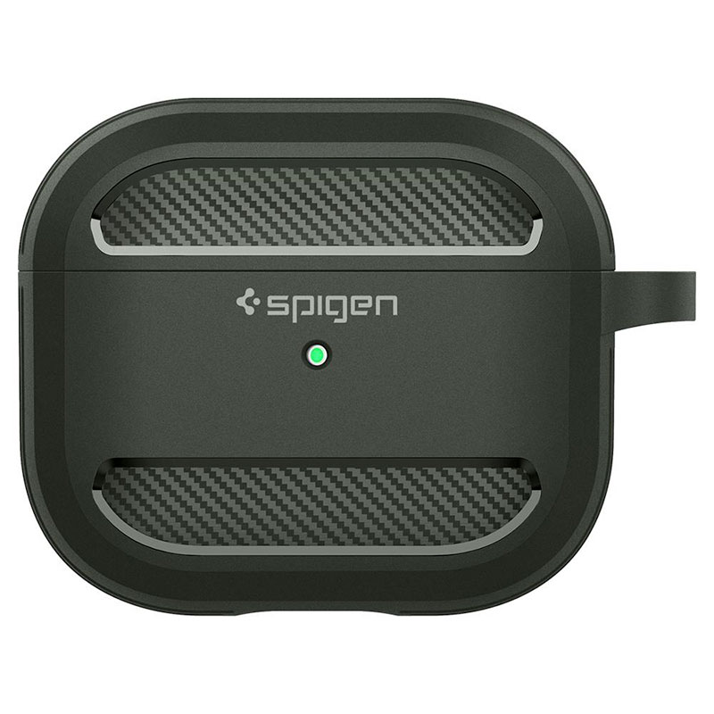 Spigen puzdro Rugged Armor pre Apple Airpods 3 - Military Green