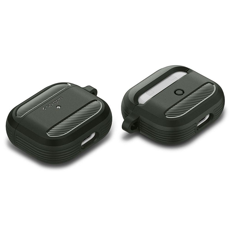 Spigen puzdro Rugged Armor pre Apple Airpods 3 - Military Green