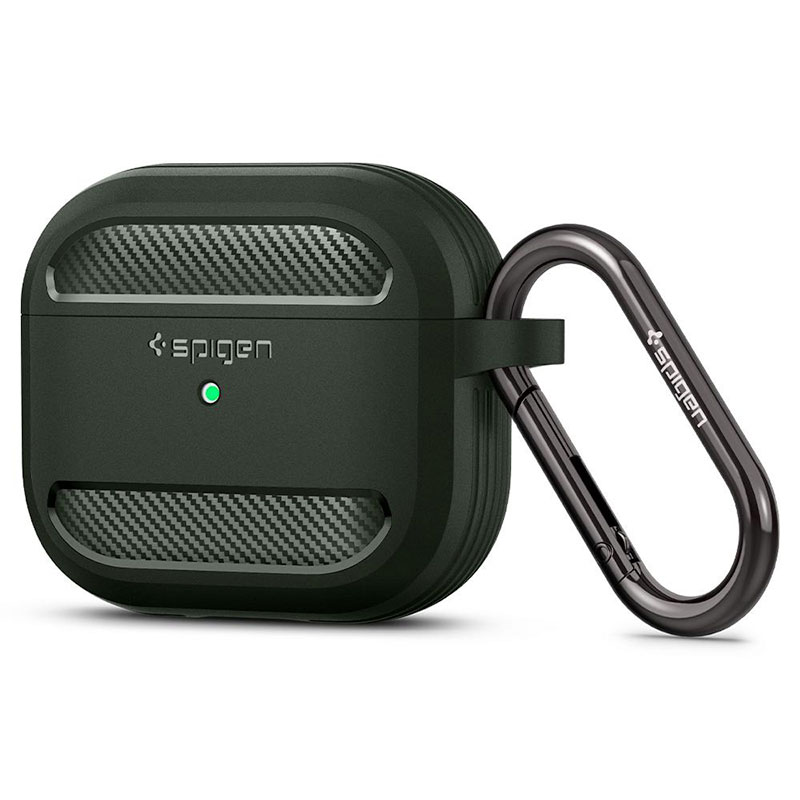 Spigen puzdro Rugged Armor pre Apple Airpods 3 - Military Green