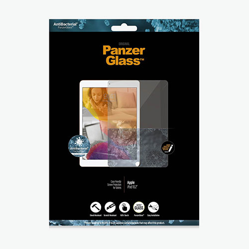 PanzerGlass ochranné sklo Friendly Case Antibacterial pre iPad 10.2"