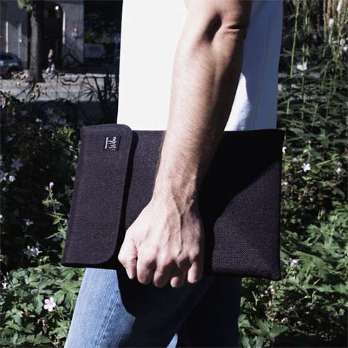 Wilma puzdro Jute Laptop Sleeve 15-16" - Black