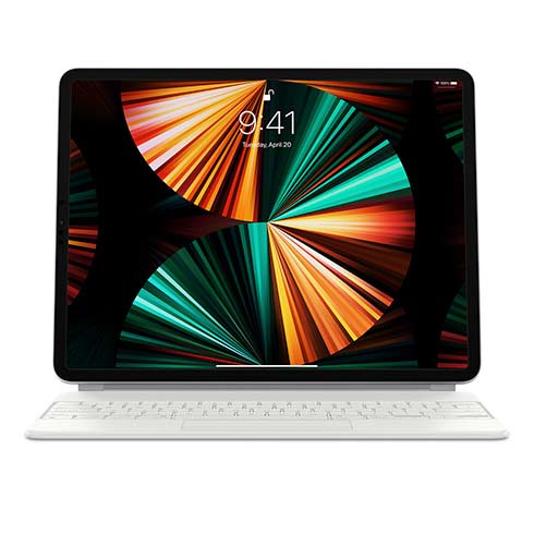 Apple Magic Keyboard pre iPad Pro 12.9" (3. - 6. generácie) a iPad Air 13" (M3,M2) - Slovenská - Biela