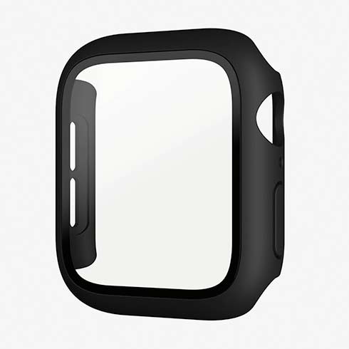 PanzerGlass ochranné sko Full Body AB pre Apple Watch 4/5/6/SE 44mm - Black Frame