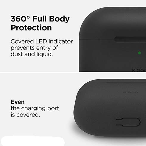 Elago Airpods Pro Silicone Case - Black