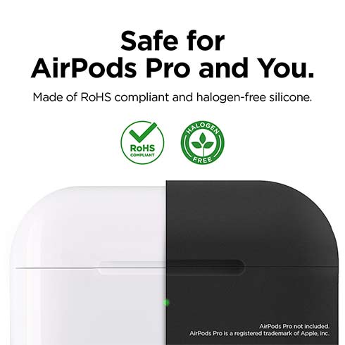 Elago Airpods Pro Silicone Case - Black