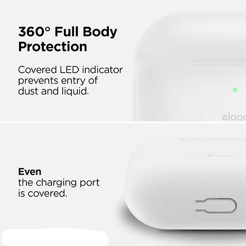 Elago Airpods Pro Silicone Case - Nightglow Blue