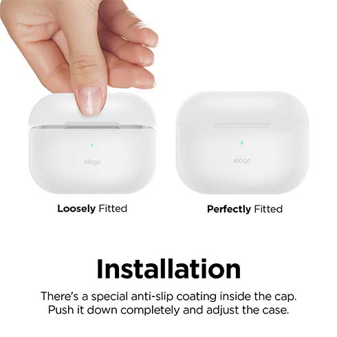 Elago Airpods Pro Silicone Case - Nightglow Blue