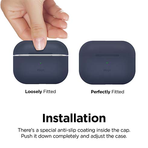 Elago Airpods Pro Silicone Case - Jean Indigo