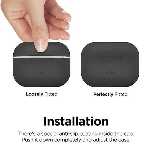 Elago Airpods Pro Silicone Case - Dark Gray