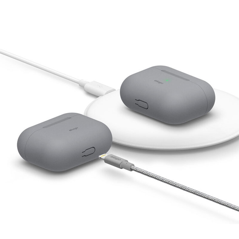 Elago Airpods Pro Silicone Case - Medium Gray