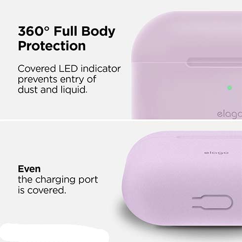 Elago Airpods Pro Silicone Case - Lavender
