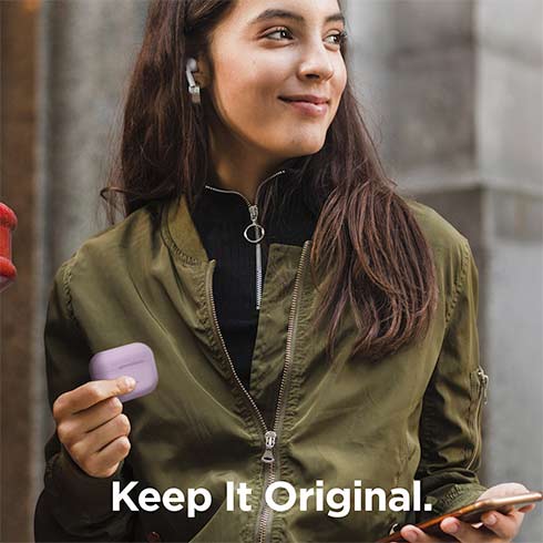 Elago Airpods Pro Silicone Case - Lavender
