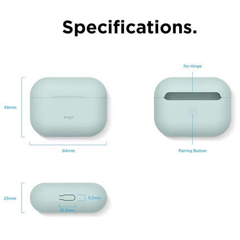 Elago Airpods Pro Silicone Case - Mint