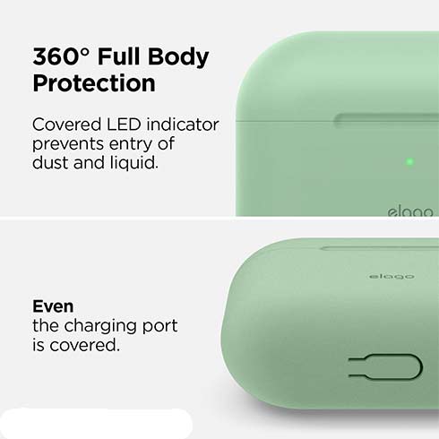 Elago Airpods Pro Silicone Case - Pastel Green
