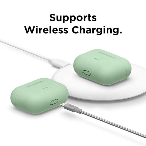 Elago Airpods Pro Silicone Case - Pastel Green