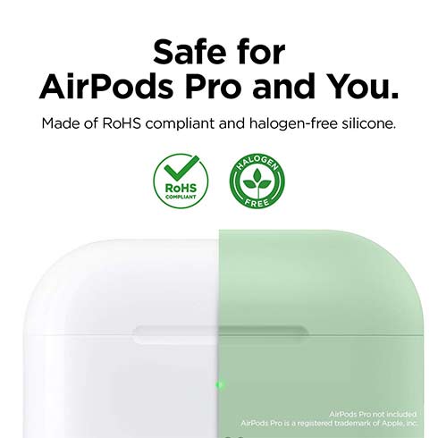 Elago Airpods Pro Silicone Case - Pastel Green