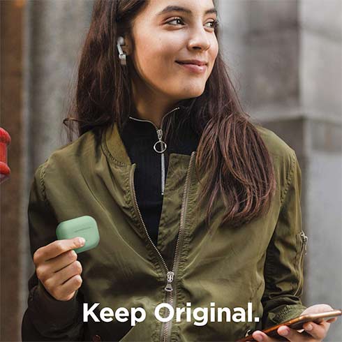 Elago Airpods Pro Silicone Case - Pastel Green