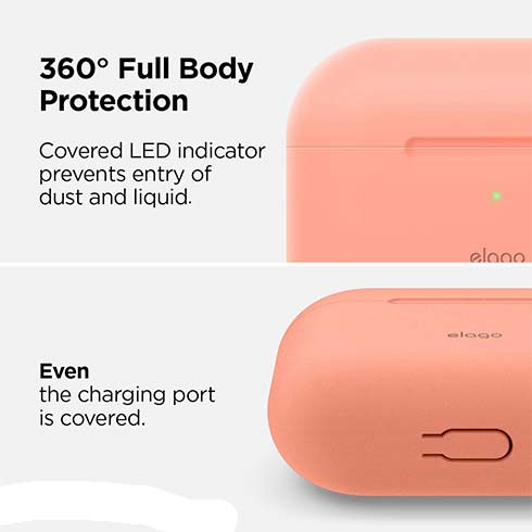 Elago Airpods Pro Silicone Case - Peach