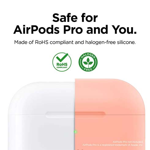 Elago Airpods Pro Silicone Case - Peach