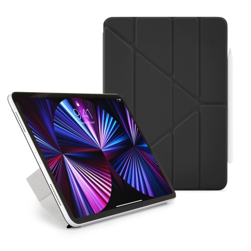 Pipetto pouzdro Origami Folio Case pro iPad Pro 11" 2022/2021/ iPad Air 10,9" 2022/ iPad Air 11" M2 - Black