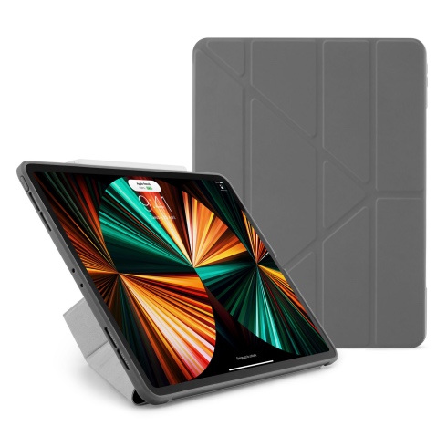 Pipetto pouzdro Origami TPU Case pro iPad Pro 11" 2022 - 2021 - Dark Grey