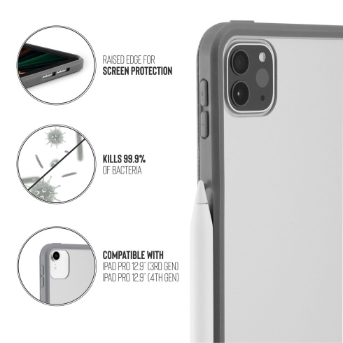 Pipetto pouzdro Origami TPU Case pro iPad Pro 11" 2022 - 2021 - Dark Grey