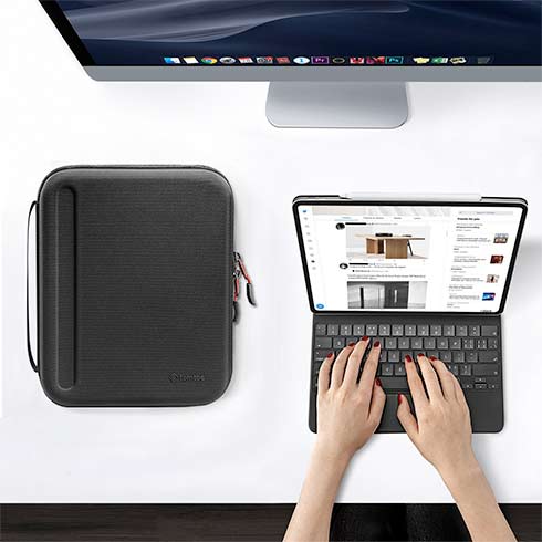 TomToc puzdro Smart A06 PadFolio Eva Case pre iPad Pro 12.9"/Pro, Air 13" - Black