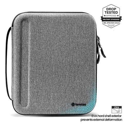 TomToc puzdro Smart A06 PadFolio Eva Case pre iPad Pro 12.9"/Pro, Air 13" - Gray