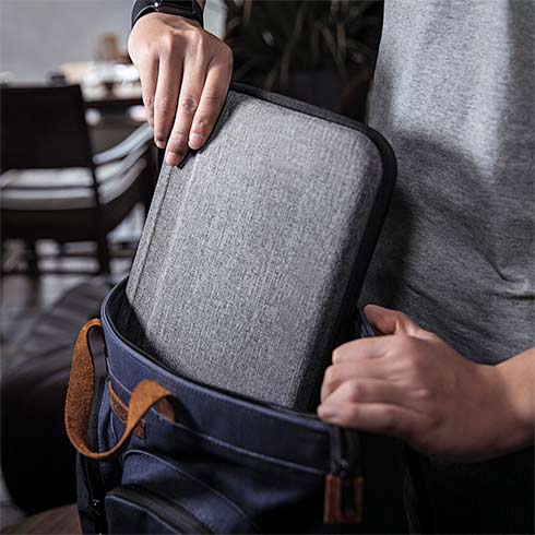 TomToc puzdro Smart A06 PadFolio Eva Case pre iPad Pro 12.9"/Pro, Air 13" - Gray