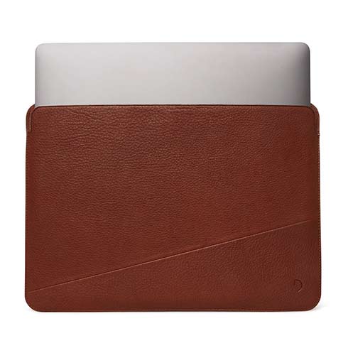 Decoded puzdro Leather Frame Sleeve pre MacBook 13" - Brown