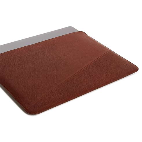 Decoded puzdro Leather Frame Sleeve pre MacBook 13" - Brown