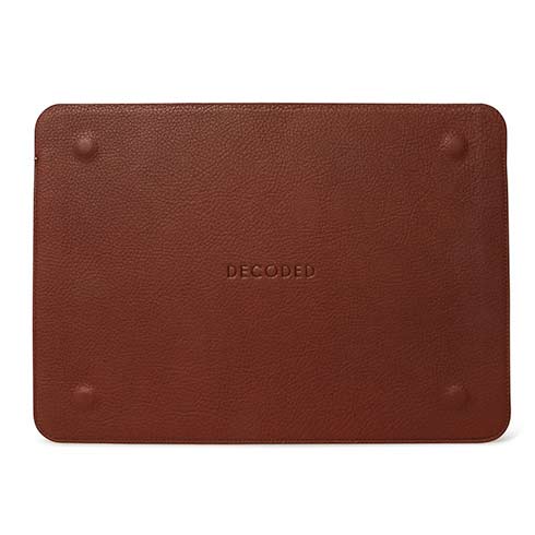 Decoded puzdro Leather Frame Sleeve pre MacBook 13" - Brown